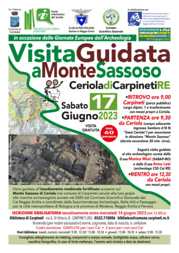 Leggi: «Vista guidata a Monte Sassoso Ceriola…»