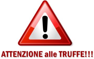 Leggi: «ATTENZIONE ALLE TRUFFE!»